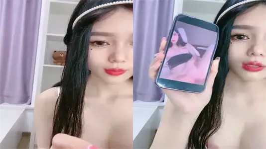 黑丝苗条巨乳妹淫声浪语挑逗，道具玩粉穴互动撩人高潮不断！